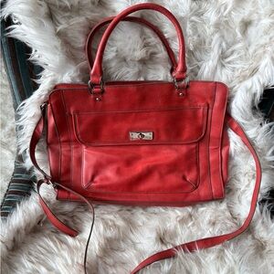 Merona Orange Messenger Bag